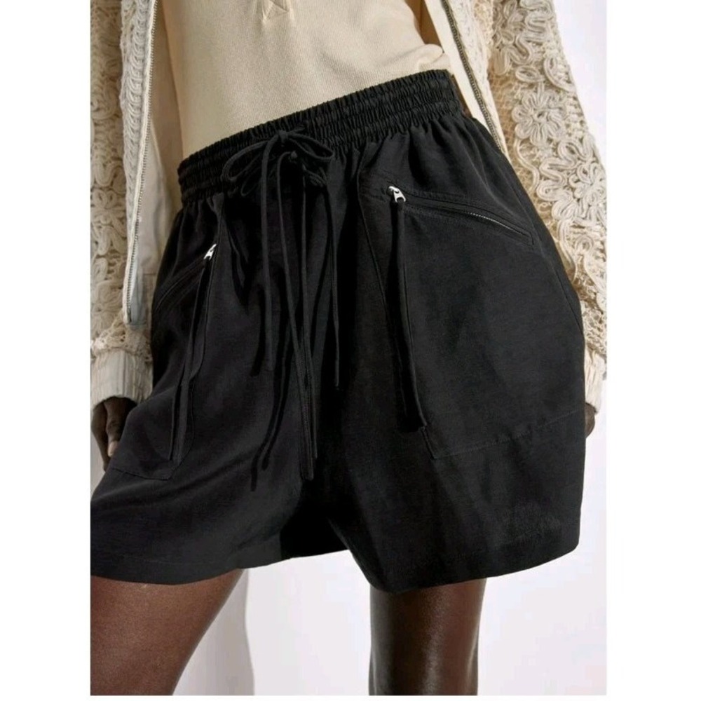 & Other Stories Utility Shorts Black Size XS NWT $129